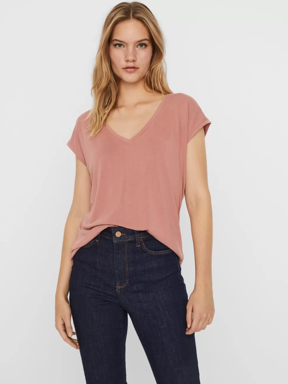 Toppar | Basics^VERO MODA VMFILLI Topp Old Rose