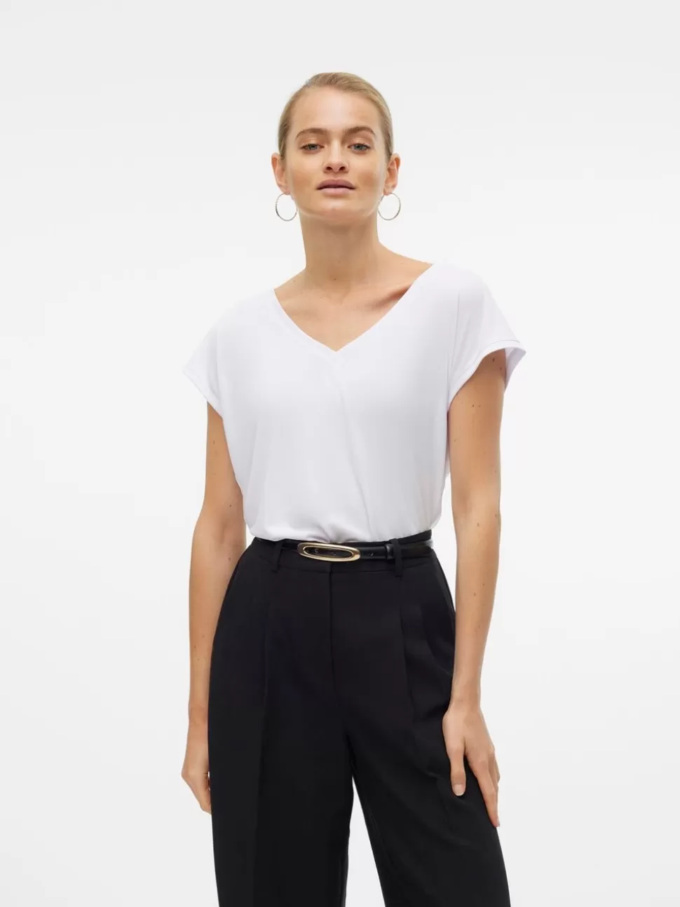 Toppar | Basics^VERO MODA VMFILLI Topp Bright White