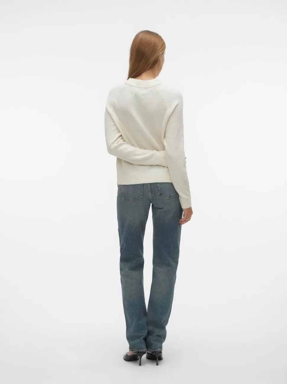 Stickat | Basics^VERO MODA VMFILUCA Pullover Birch