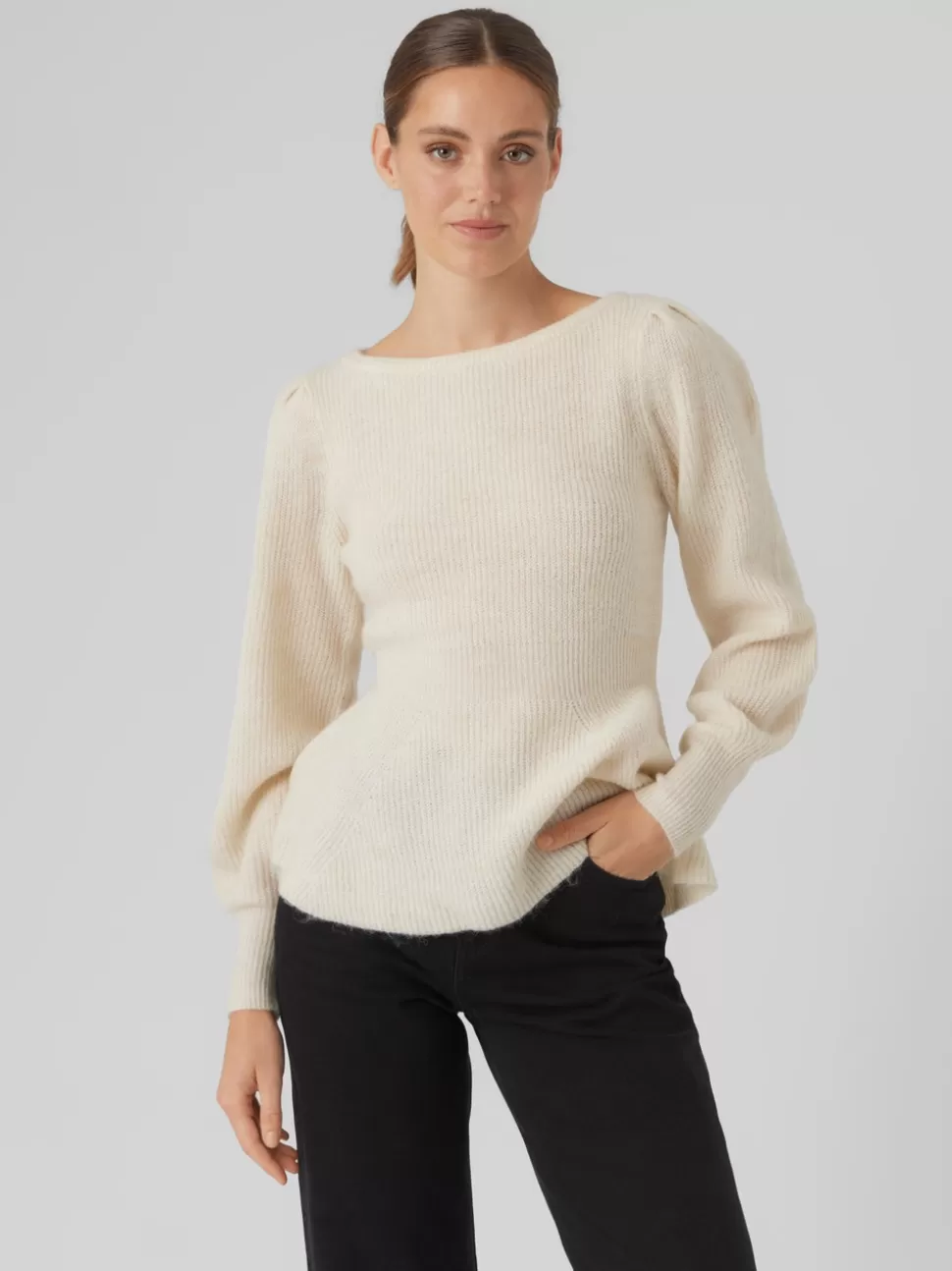 Stickat | Basics^VERO MODA VMFLAVOUR Pullover Birch