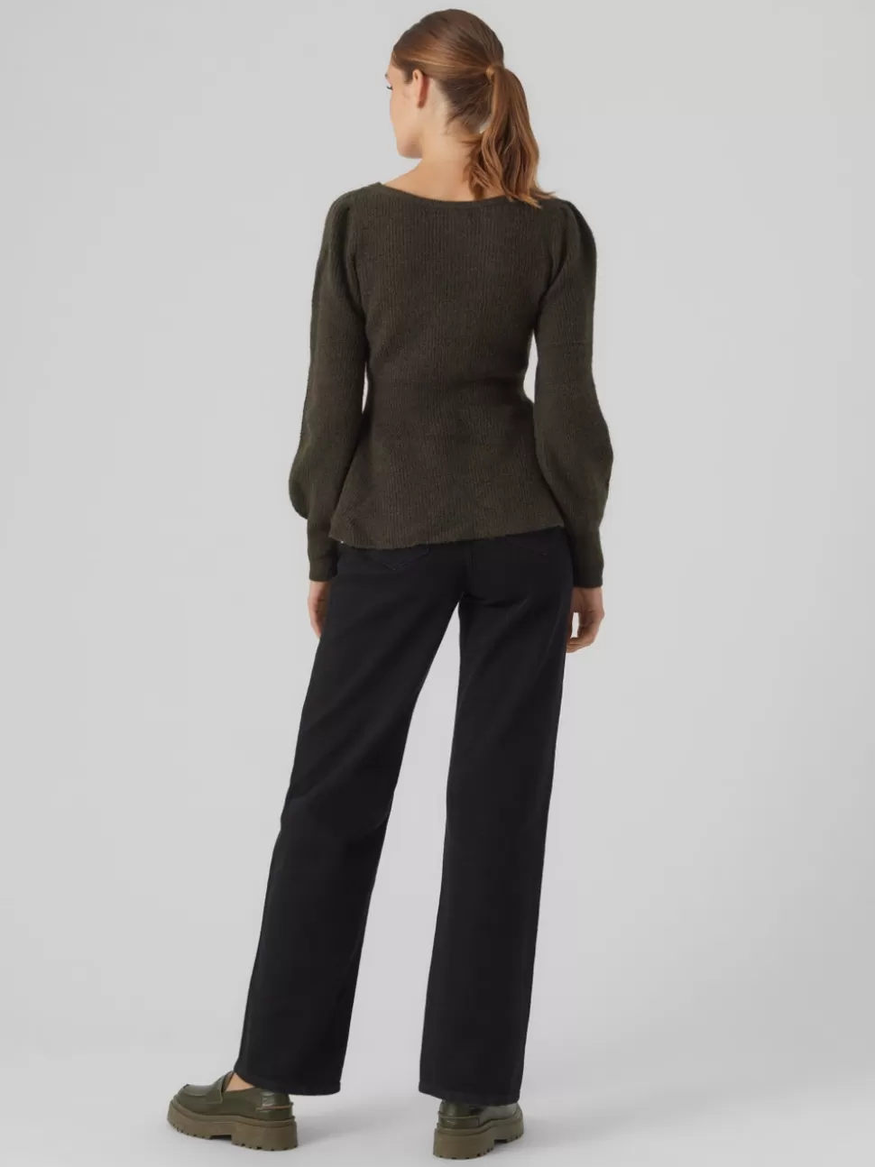 Stickat | Basics^VERO MODA VMFLAVOUR Pullover Peat