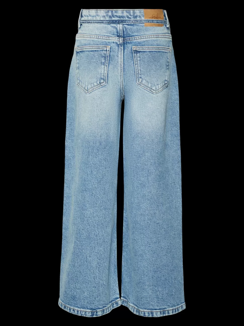 Jeans | Underdelar^VERO MODA VMFLORA Medelhög Midja Vid Passform Jeans Light Blue Denim