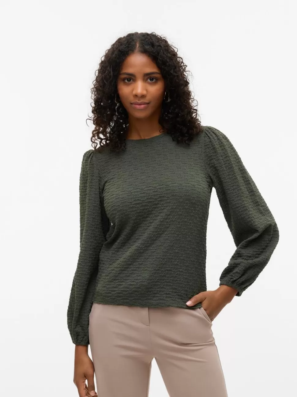 Toppar^VERO MODA VMFLOWER Topp Kambaba