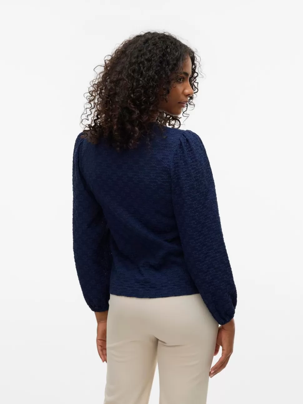 Toppar^VERO MODA VMFLOWER Topp Navy Blazer
