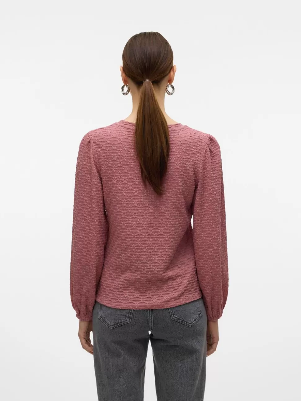 Toppar^VERO MODA VMFLOWER Topp Nostalgia Rose