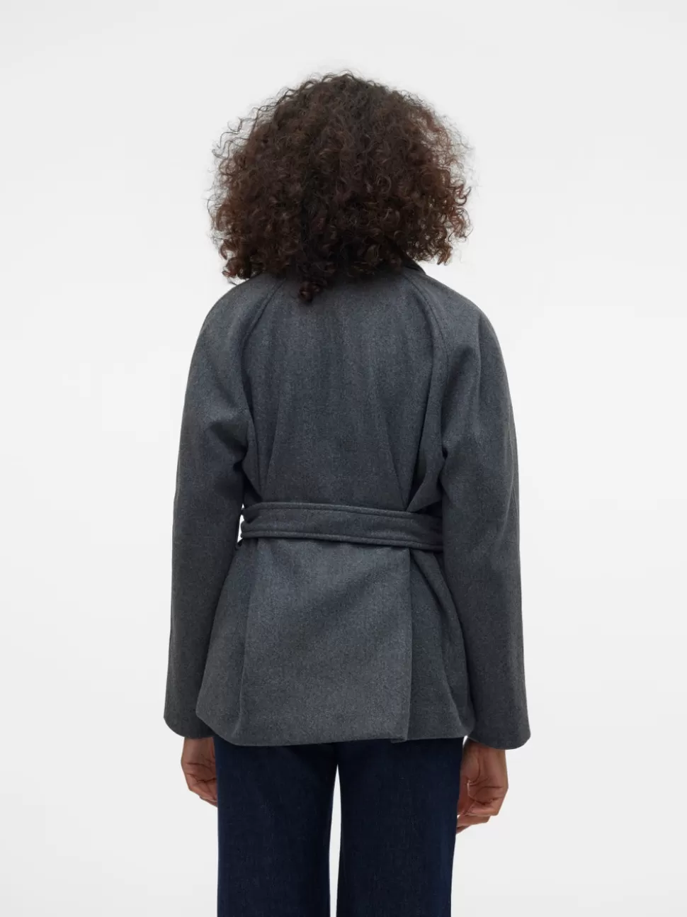 Jackor^VERO MODA VMFORTUNEAYA Jacka Dark Grey Melange
