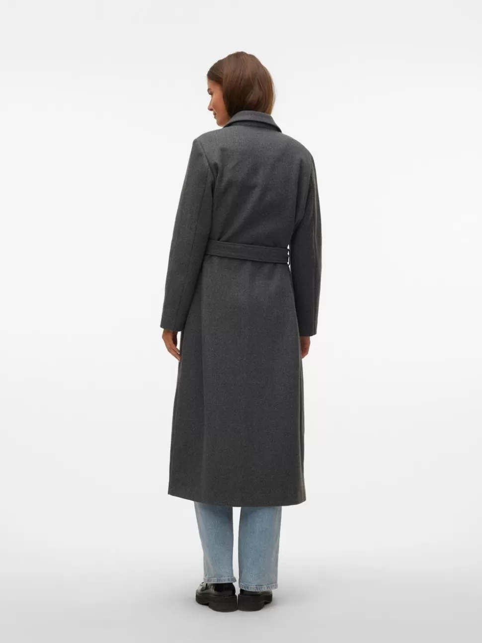 Jackor^VERO MODA VMFORTUNEAYA Rock Dark Grey Melange