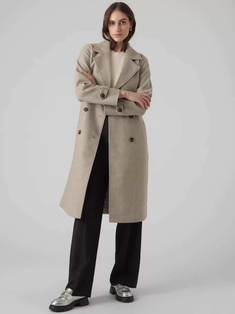 Jackor^VERO MODA VMFORTUNEVEGA Rock Silver Mink