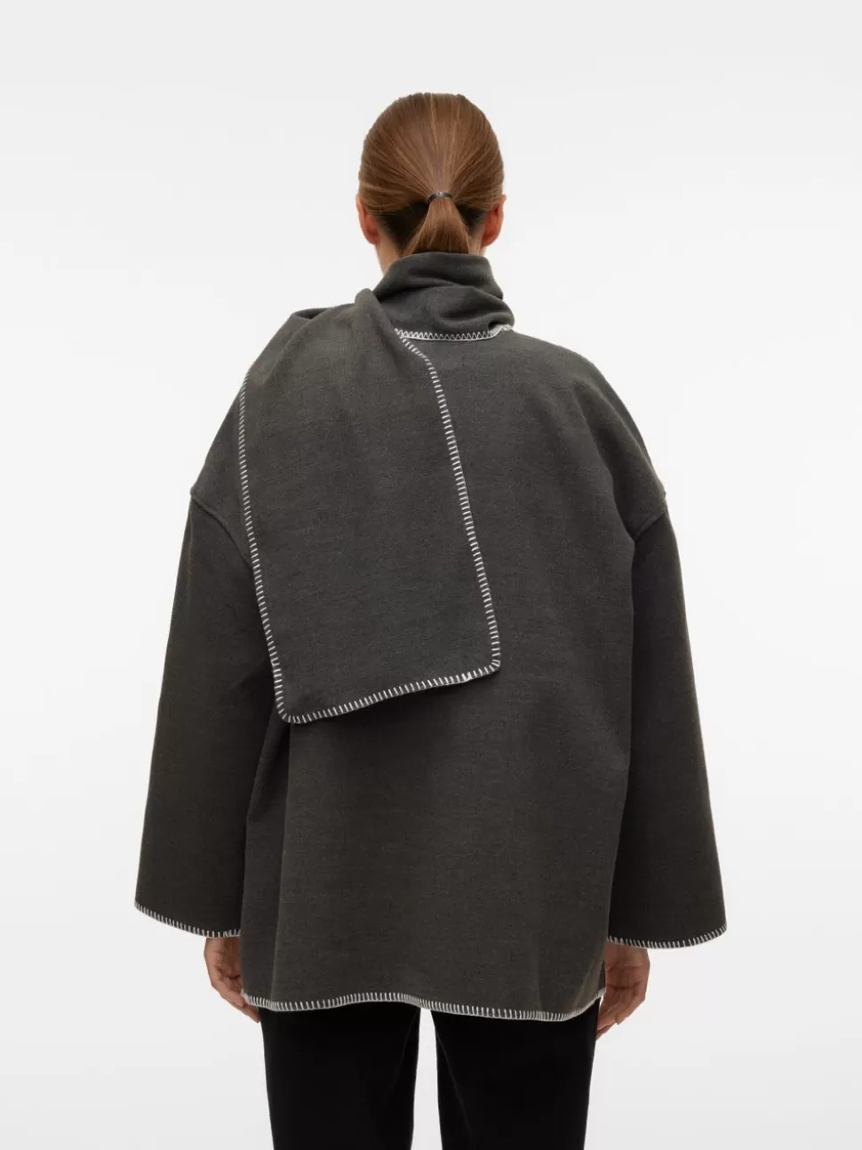 Jackor^VERO MODA VMGERRY Jacka Dark Grey Melange