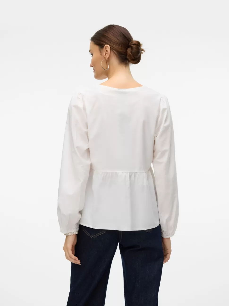 Toppar^VERO MODA VMGILI Topp Bright White