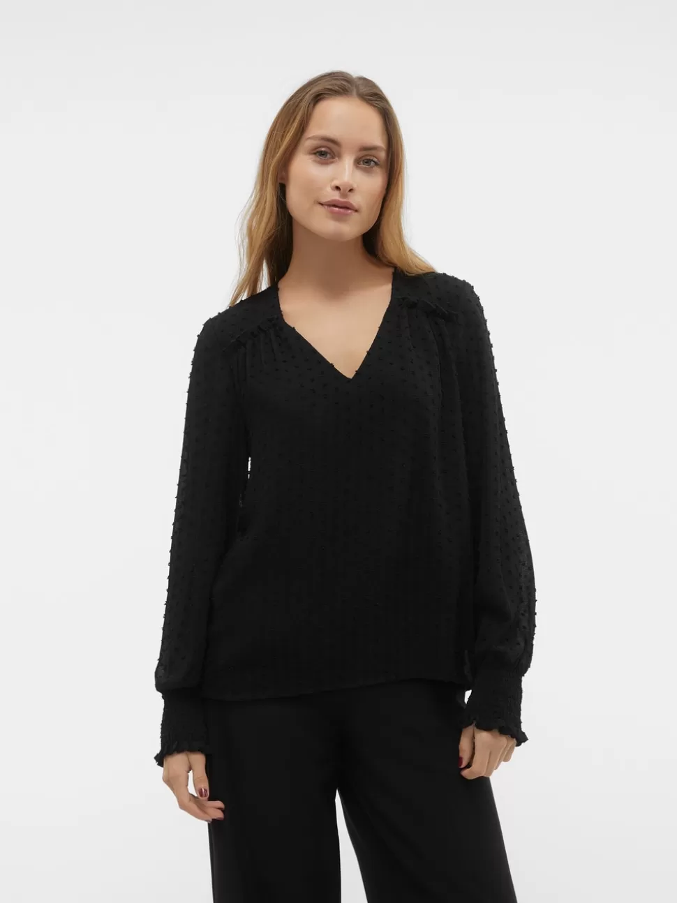 Toppar^VERO MODA VMGILLA Topp Black