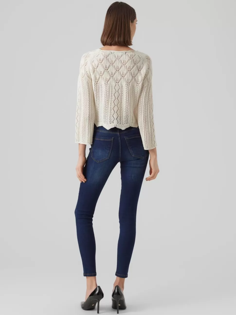 Stickat | Basics^VERO MODA VMGINGER Pullover Birch