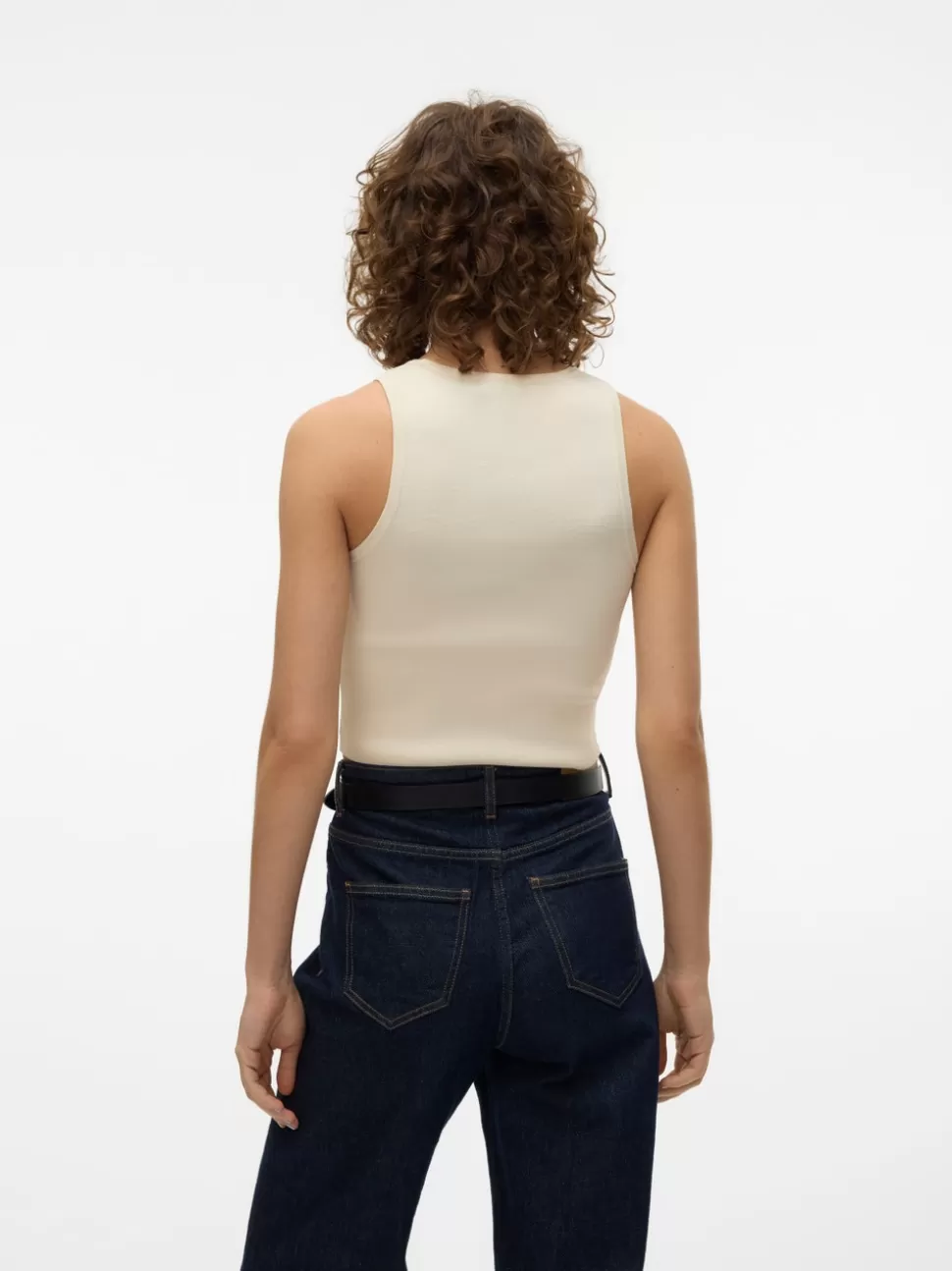 Stickat | Toppar^VERO MODA VMGINNY Pullover Eggnog