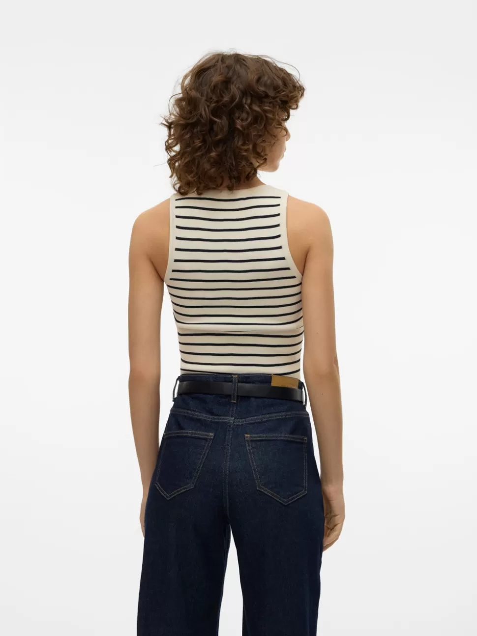 Stickat | Toppar^VERO MODA VMGINNY Pullover Eggnog
