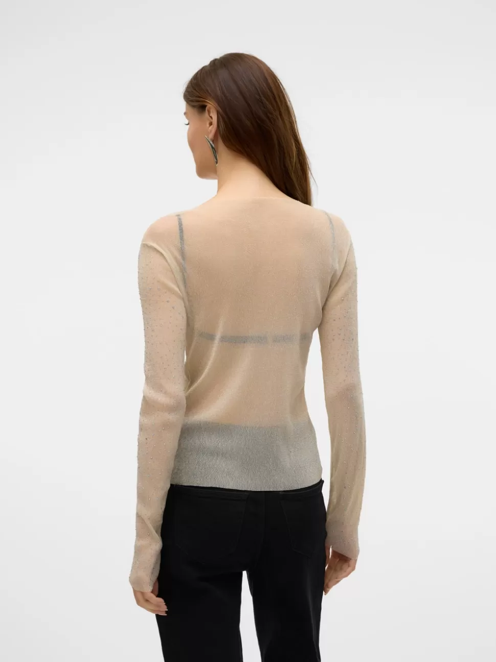 Toppar^VERO MODA VMGLAM Topp Pumice Stone