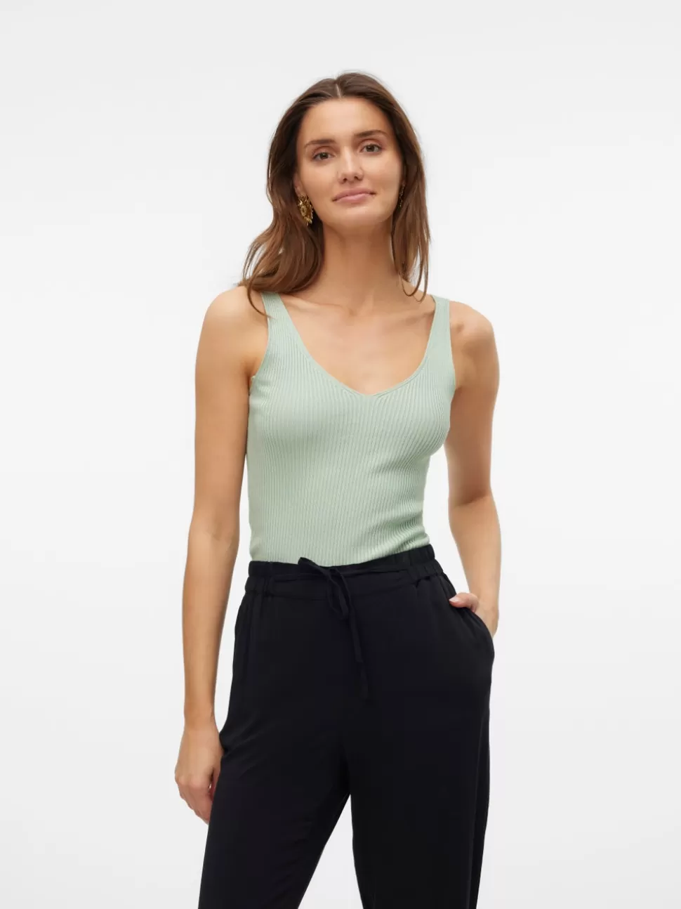 Stickat | Toppar^VERO MODA VMGLORY Pullover Clearwater