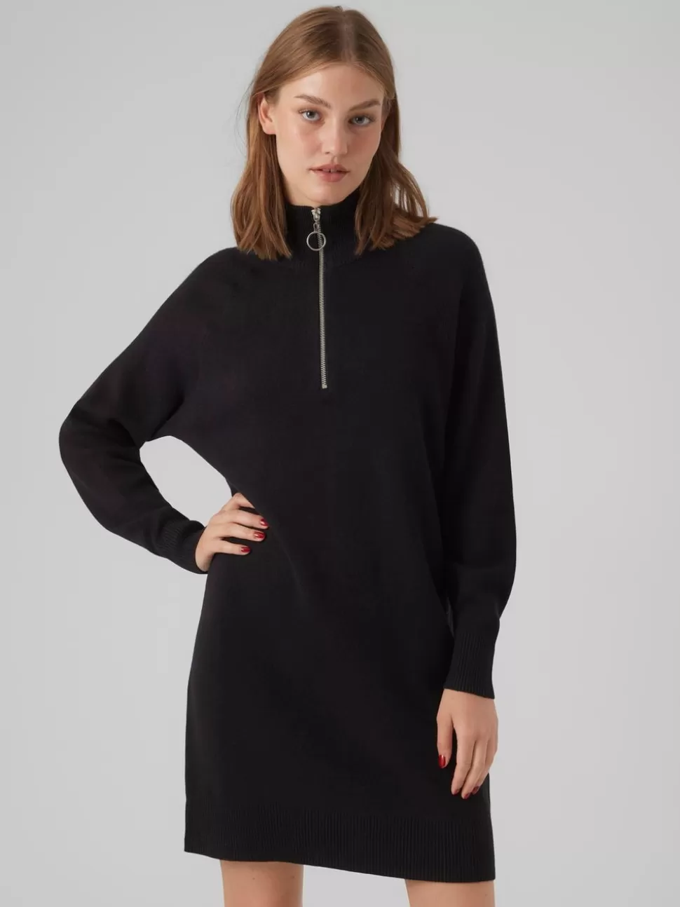 Klänningar^VERO MODA VMGOLDNEEDLE Kort Klänning Black