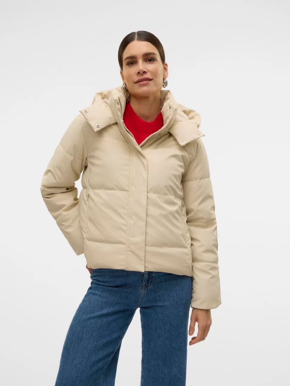 Jackor^VERO MODA VMGRETAKYLIE Jacka Oatmeal