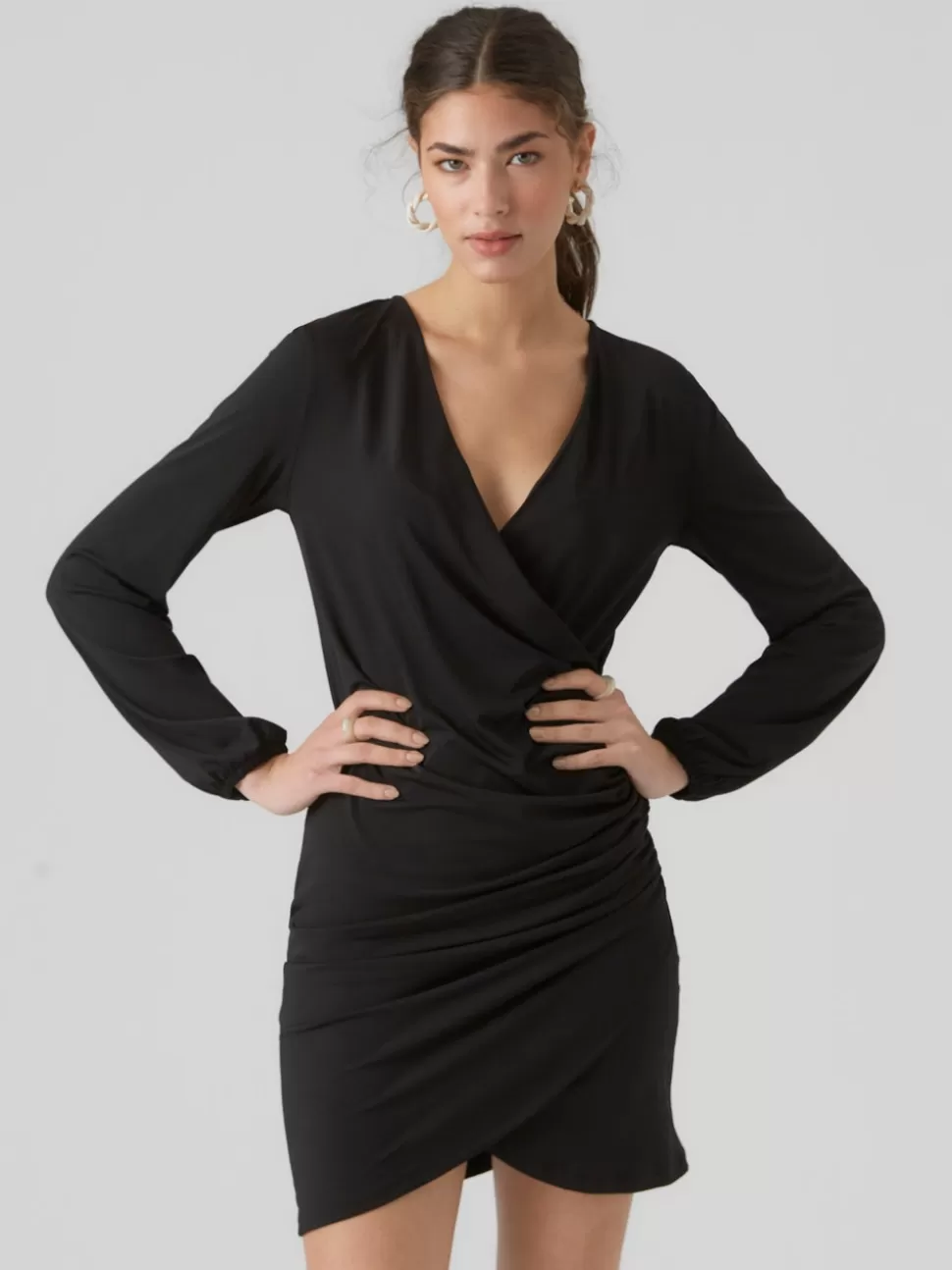 Klänningar^VERO MODA VMHADLEY Kort Klänning Black