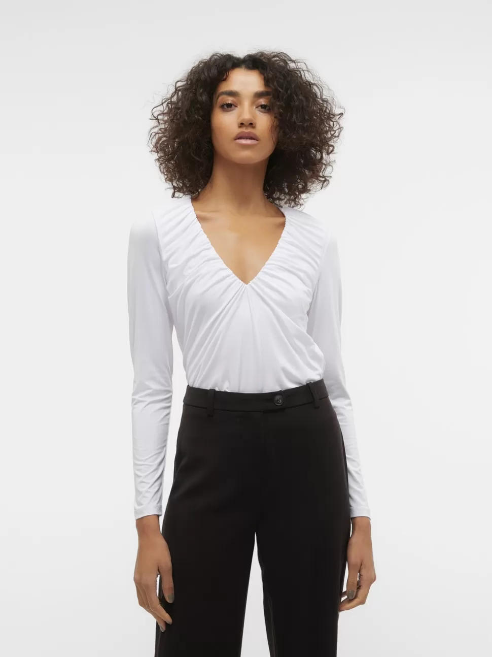 Festkläder | Toppar^VERO MODA VMHANNA Topp Bright White