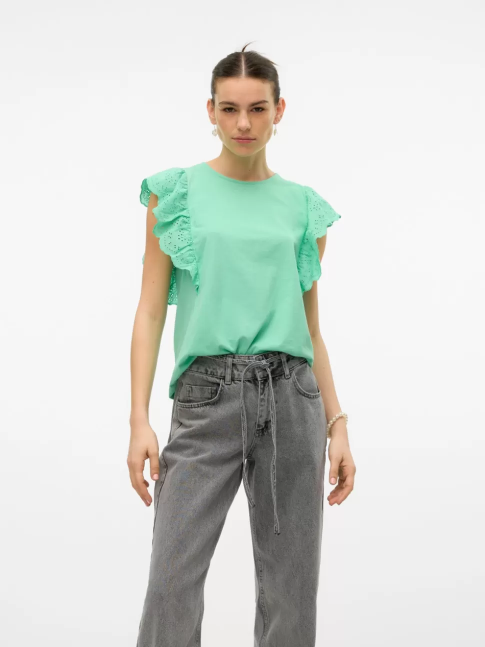 Toppar^VERO MODA VMHANNE Topp Katydid