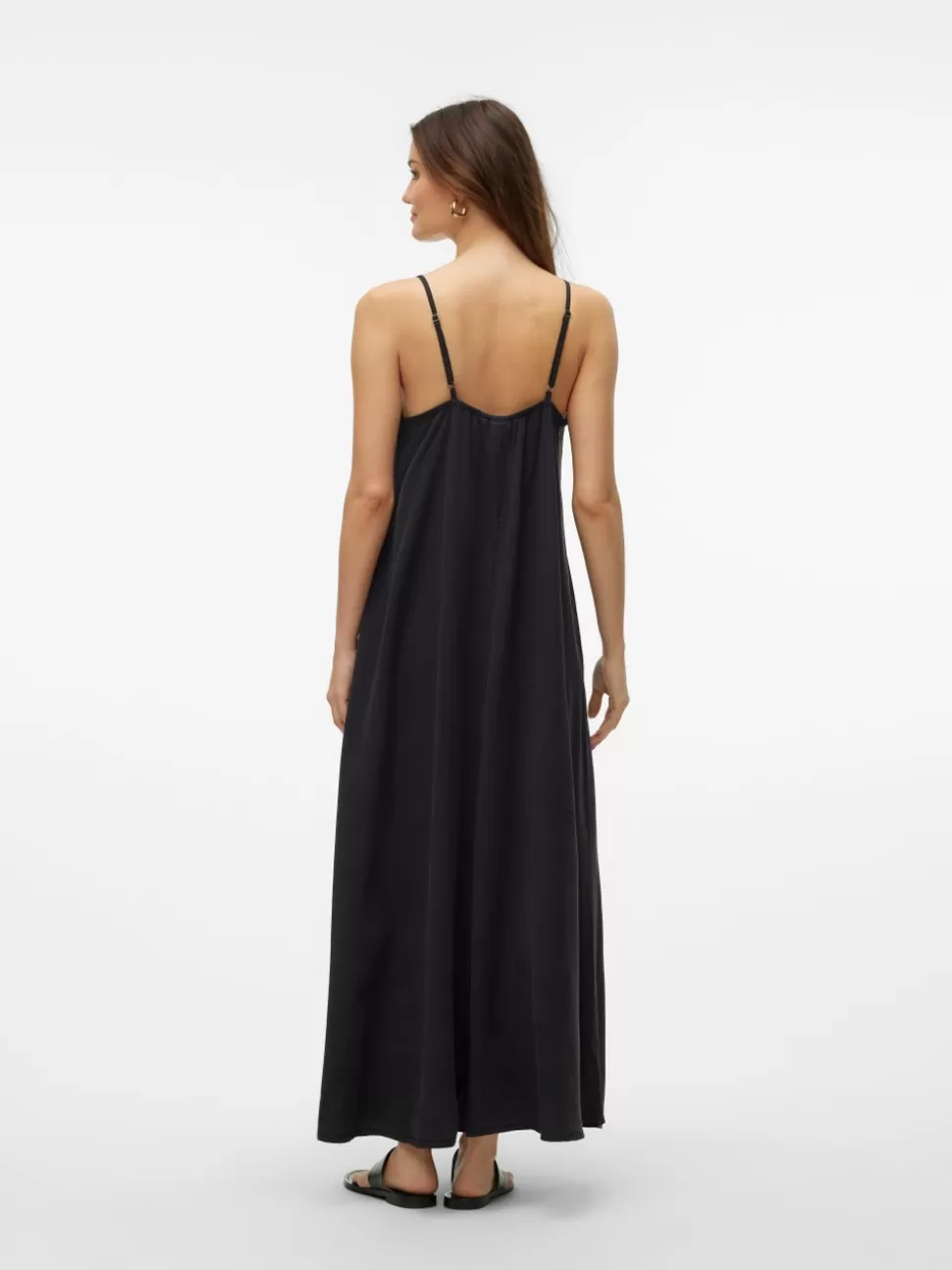 Klänningar^VERO MODA VMHARPER Lång Klänning Black Denim