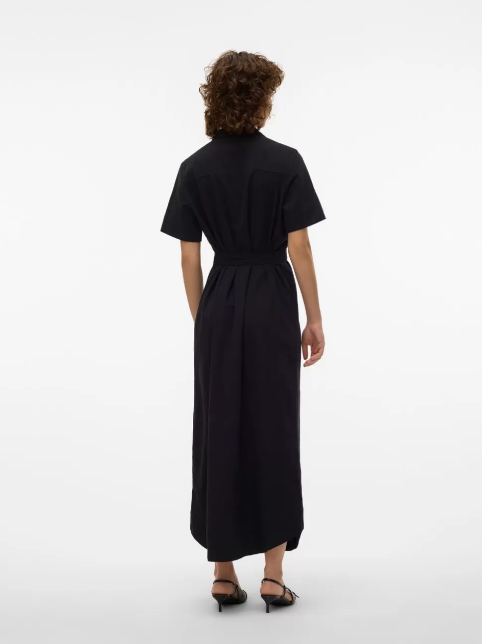 Klänningar^VERO MODA VMHART Lång Klänning Black