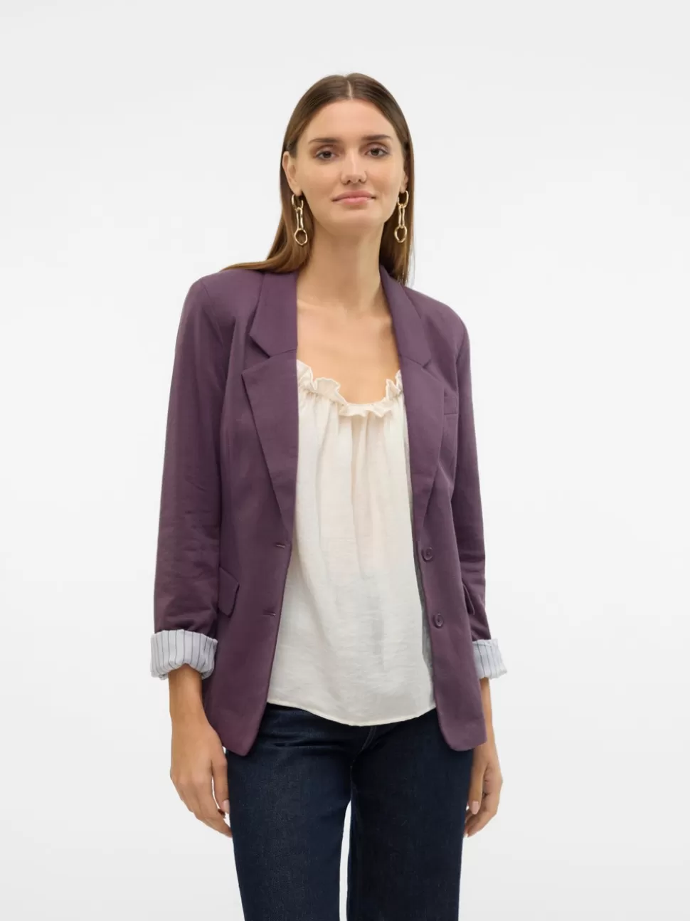 Kavajer^VERO MODA VMHARUKI Kavaj Plum Perfect