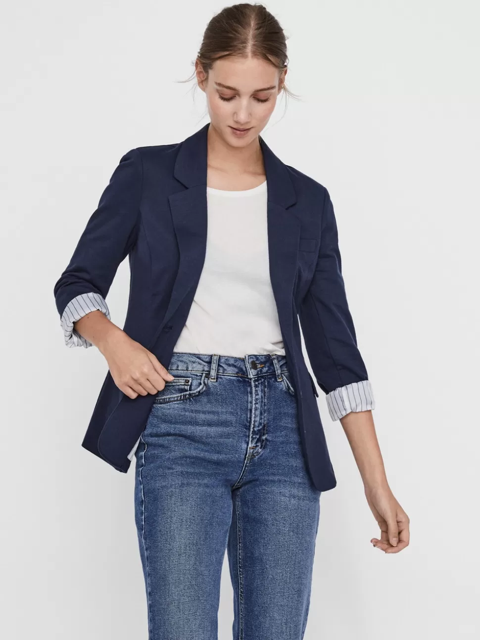 Kavajer | Basics^VERO MODA VMHARUKI Kavaj Navy Blazer