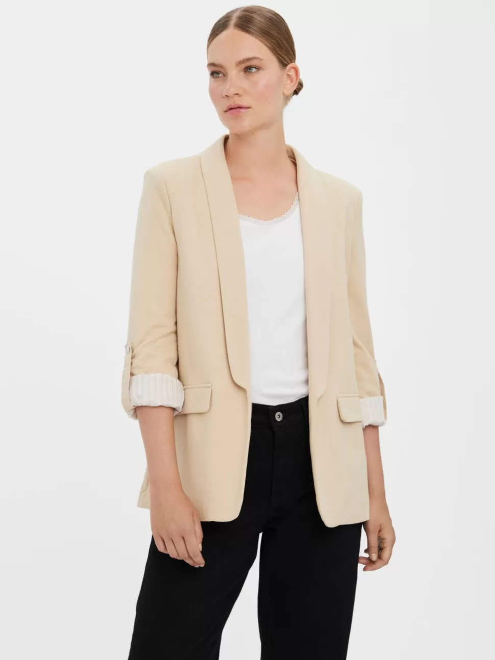 Kavajer | Basics^VERO MODA VMHARUKI Kavaj Warm Sand