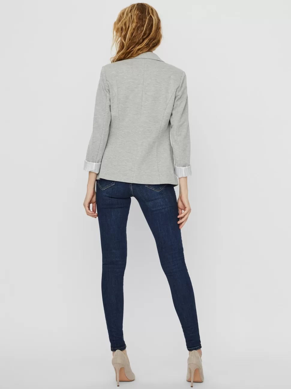 Kavajer | Basics^VERO MODA VMHARUKI Kavaj Light Grey Melange