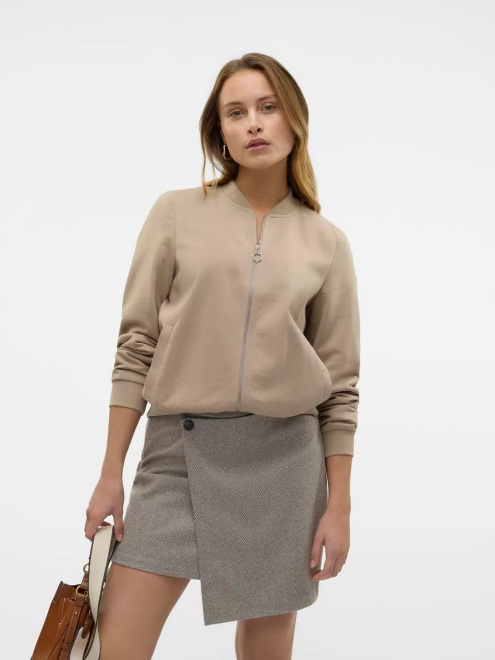 Jackor^VERO MODA VMHARUKI Lätt Jacka Silver Mink