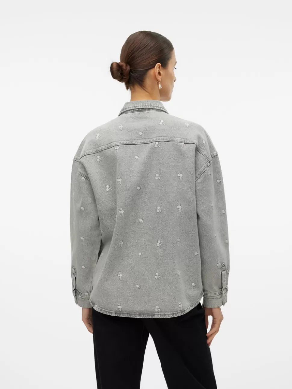 Skjortor | Toppar^VERO MODA VMHAYDEN Denimskjorta Medium Grey Denim