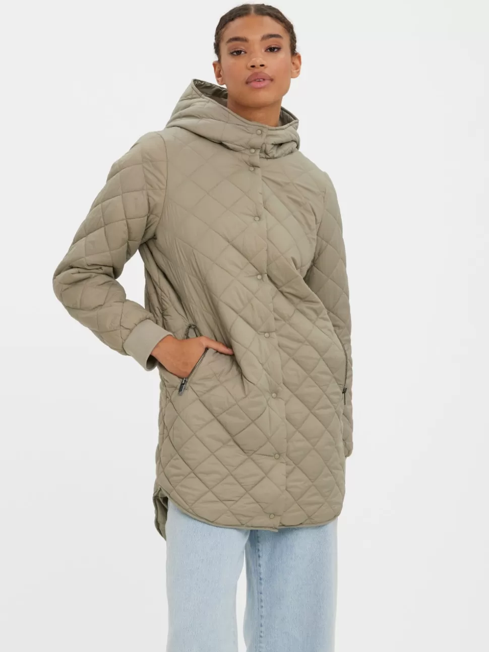 Jackor^VERO MODA VMHAYLE Rock Laurel Oak