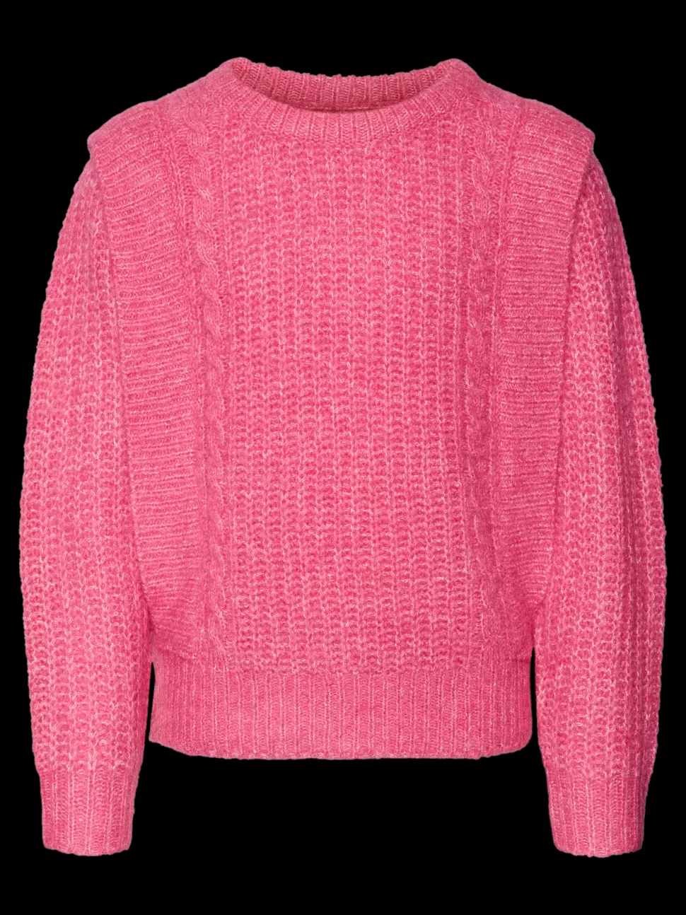 Stickat | Stickat^VERO MODA VMHAZEL Pullover Fuchsia Purple