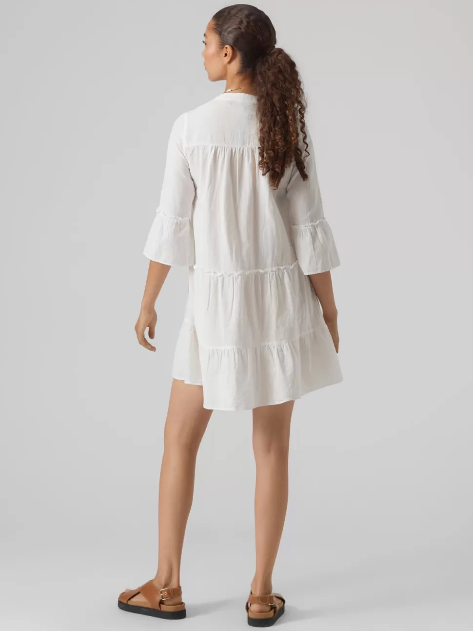 Klänningar | Basics^VERO MODA VMHELI Kort Klänning Snow White