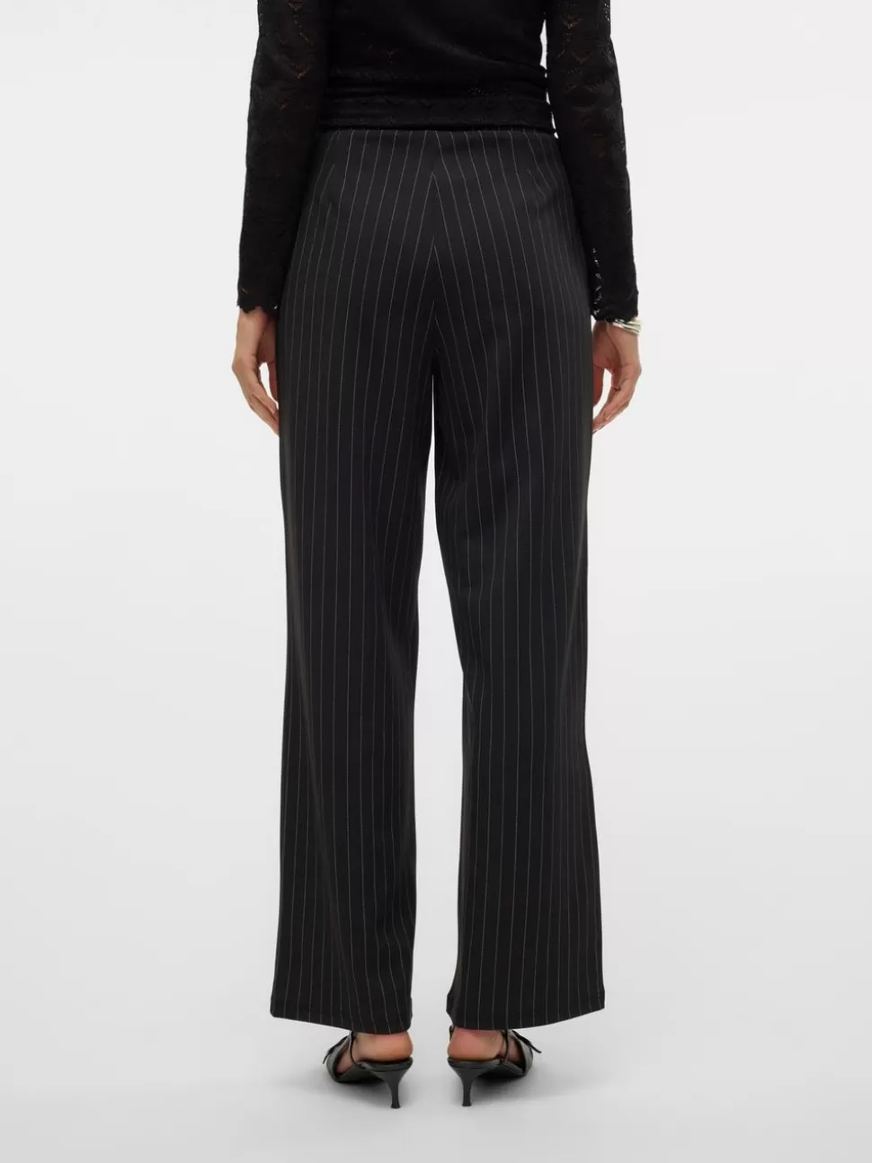 Festkläder | Byxor^VERO MODA VMHENNA Hög Midja Byxor Obsidian