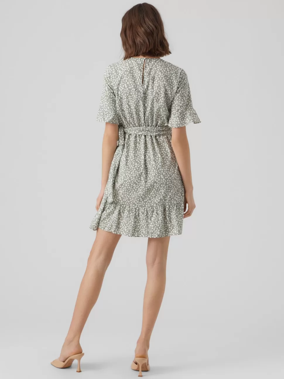 Klänningar^VERO MODA VMHENNA Kort Klänning Laurel Wreath