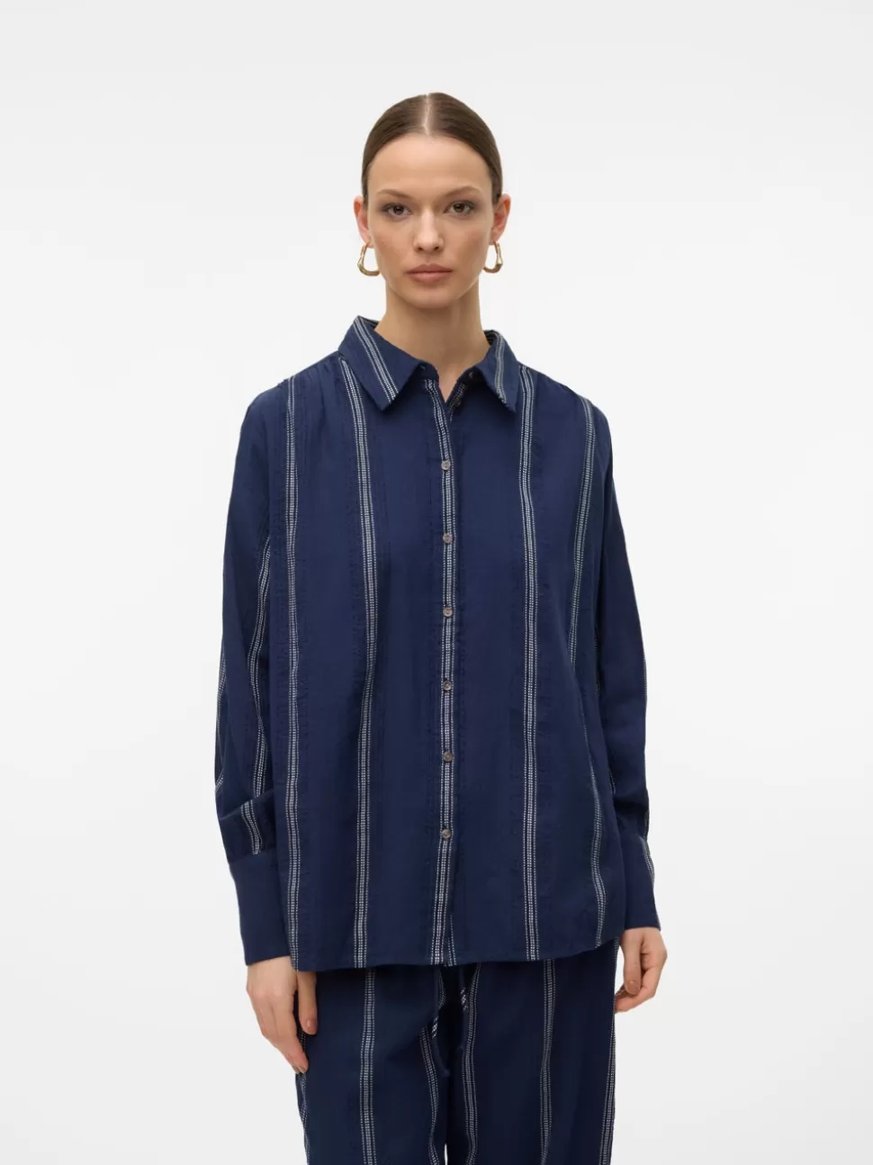 Skjortor | Toppar^VERO MODA VMHERDIS Skjorta Navy Blazer