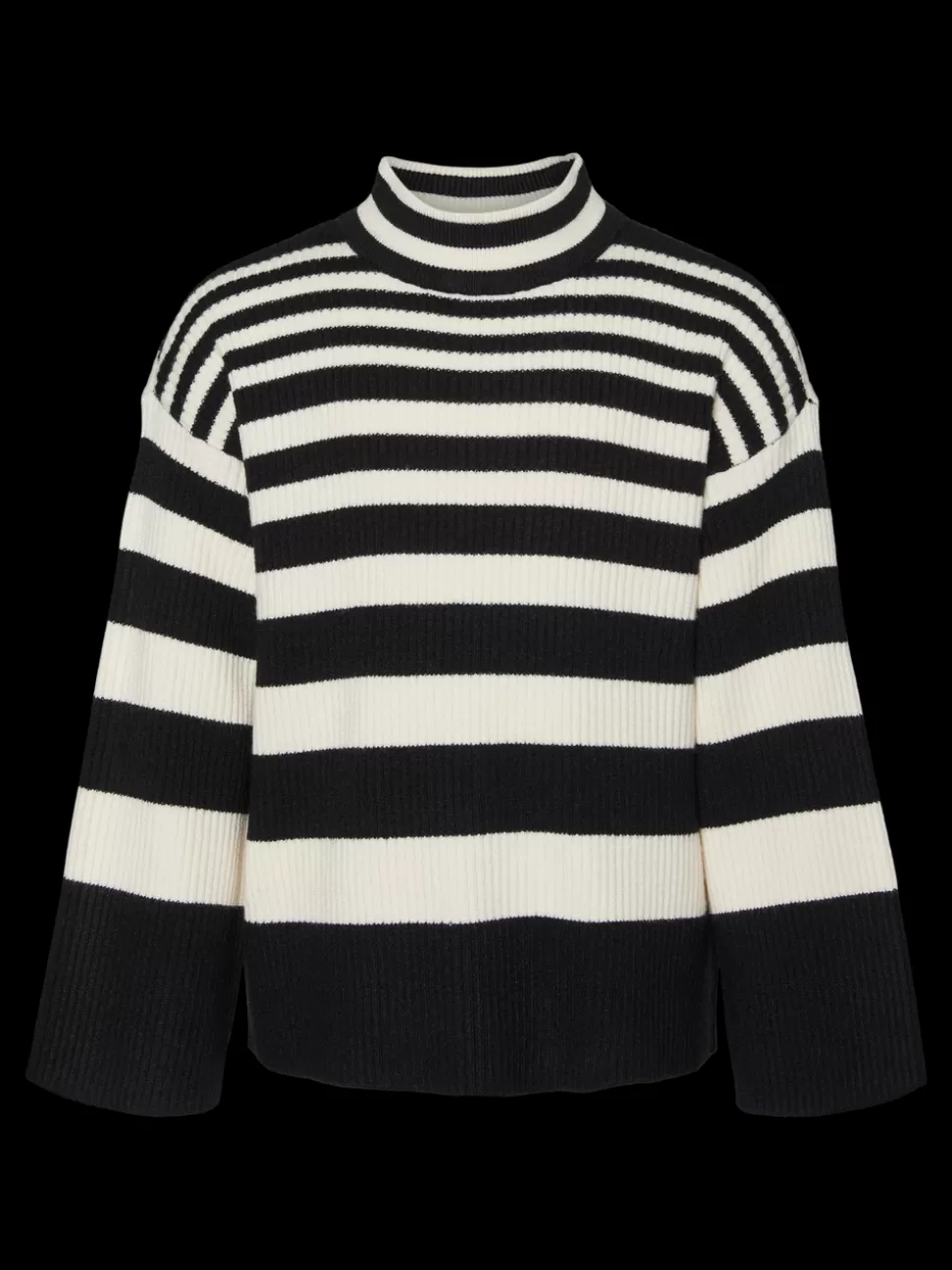 Toppar | Stickat^VERO MODA VMHERMOSA Pullover Black
