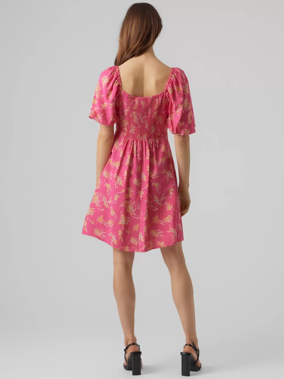 Klänningar^VERO MODA VMHIA Kort Klänning Pink Yarrow