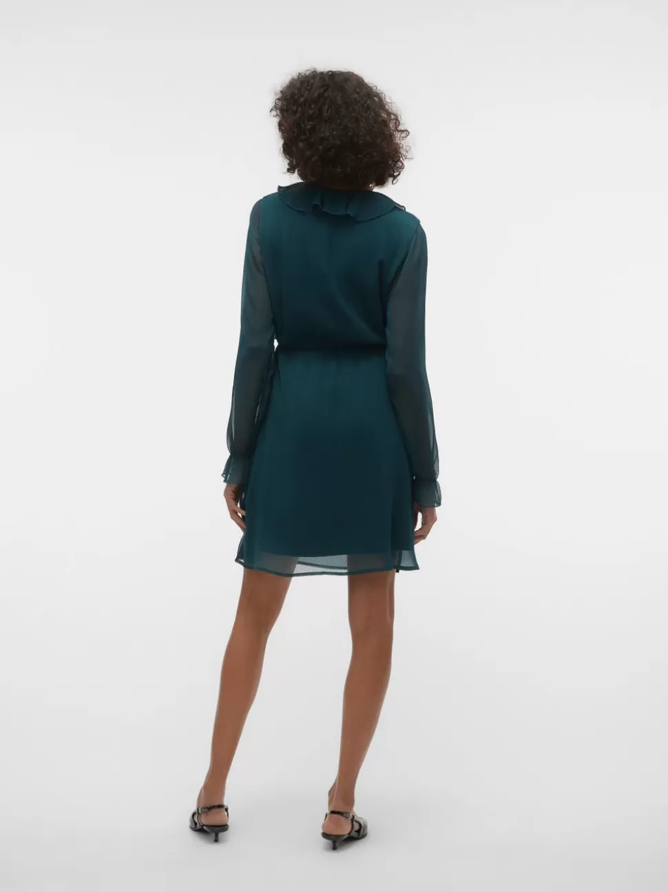 Klänningar^VERO MODA VMHILDA Kort Klänning Ponderosa Pine