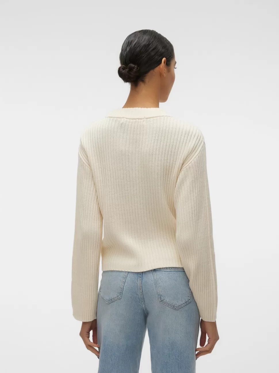 Stickat | Basics^VERO MODA VMHILDE Pullover Birch