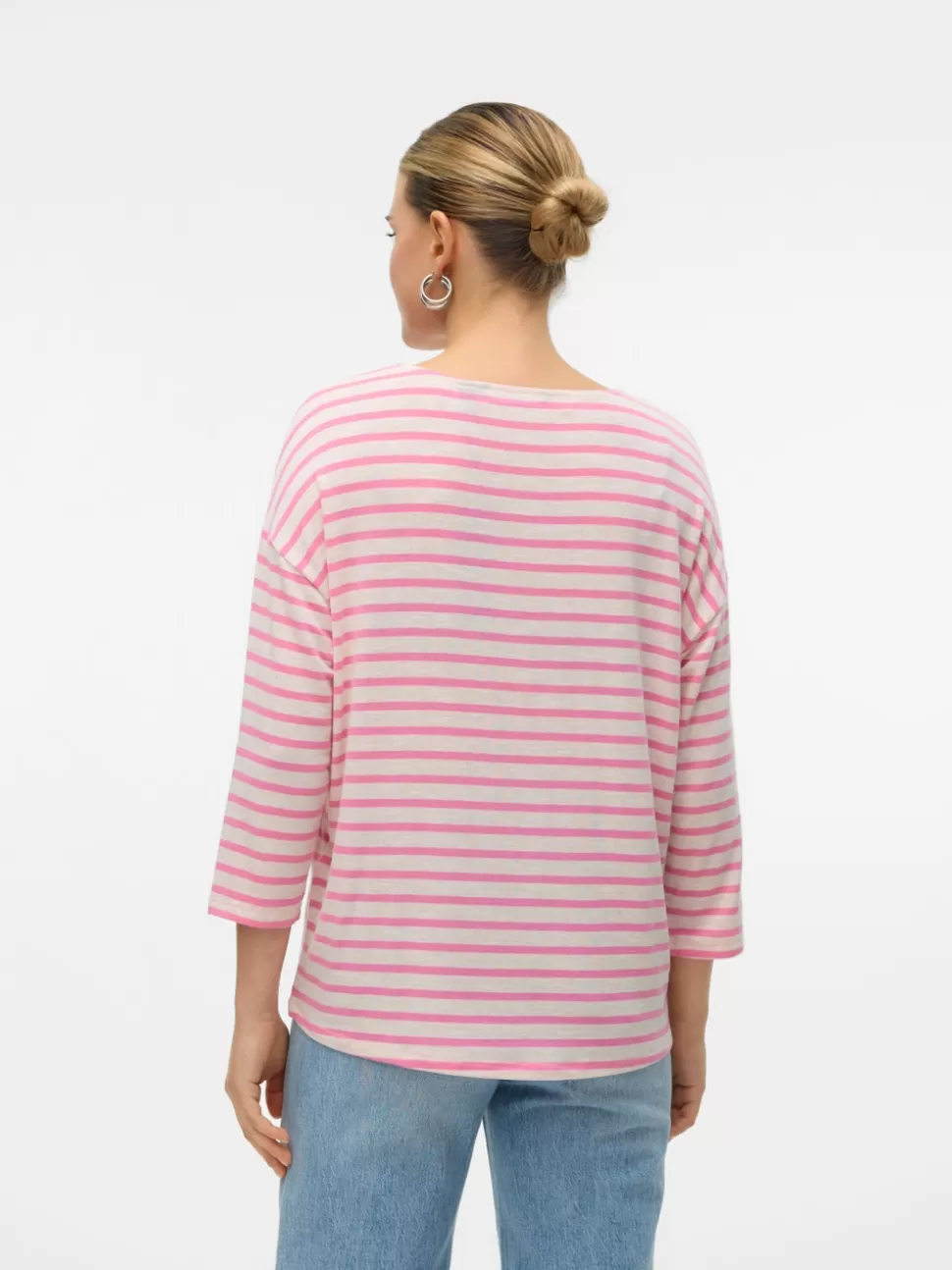 Toppar^VERO MODA VMHOLLY Topp Silver Lining