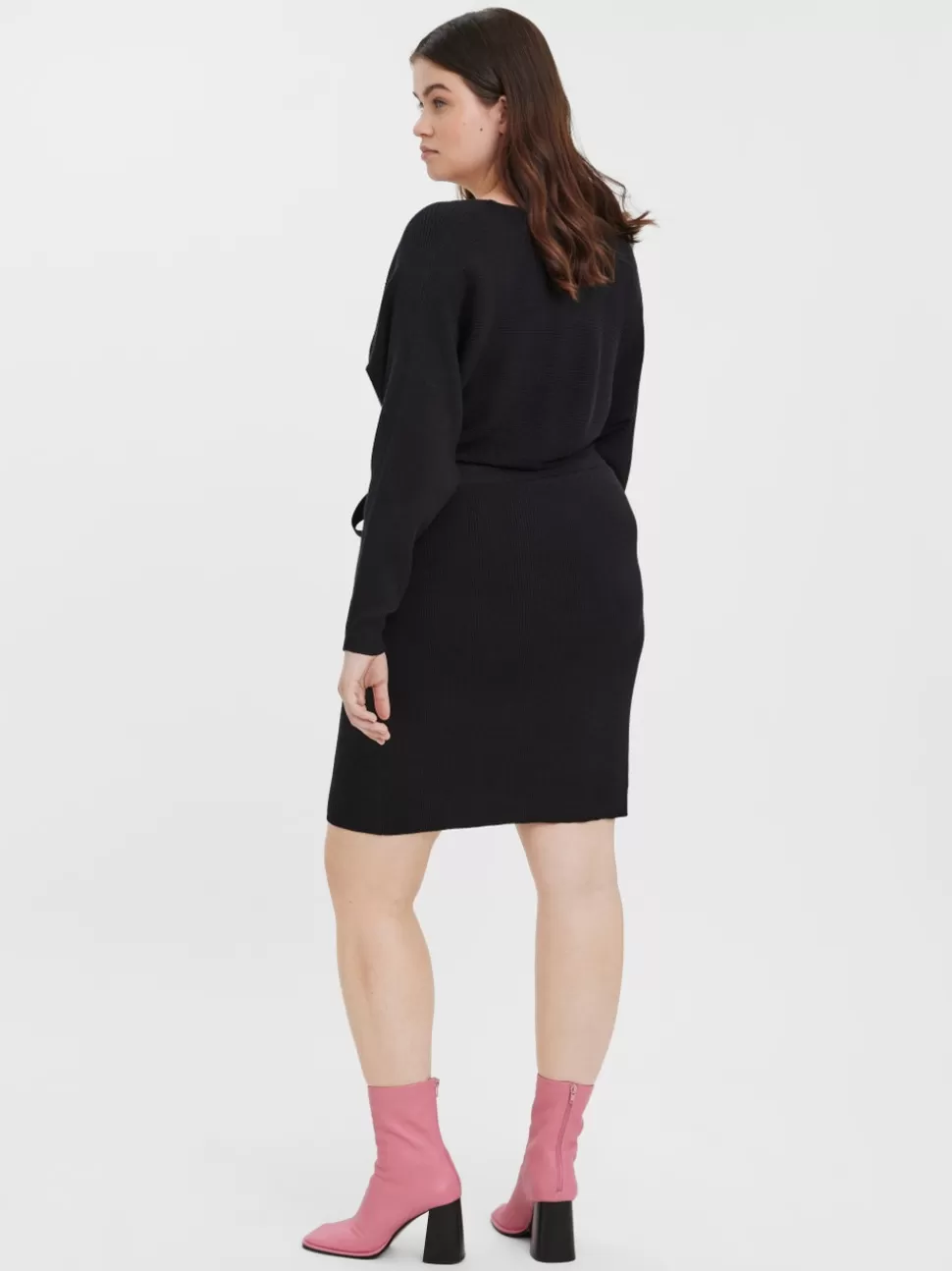 Klänningar^VERO MODA VMHOLLYREM Lång Klänning Black