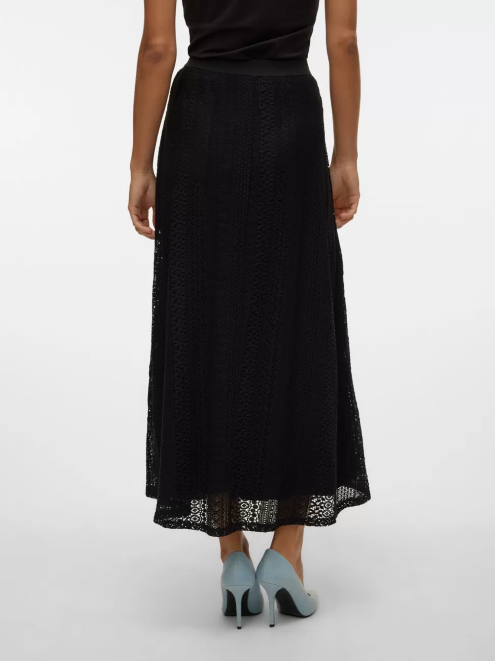 Festkläder | Kjolar^VERO MODA VMHONEY Hög Midja Lång Kjol Black