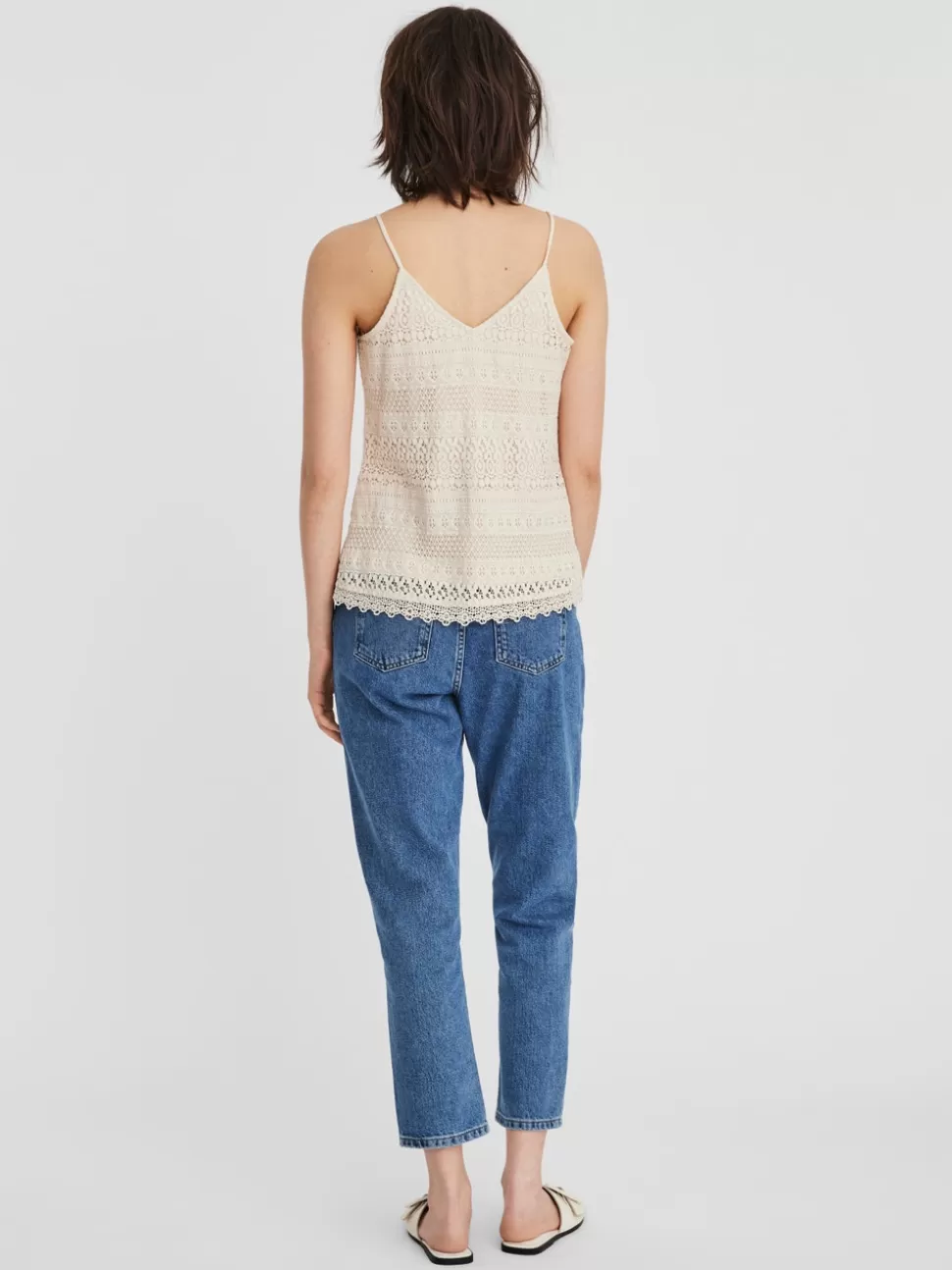 Toppar | Basics^VERO MODA VMHONEY Linne Sandshell