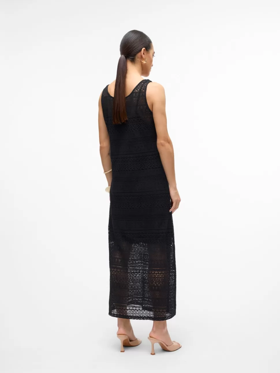 Klänningar^VERO MODA VMHONEY Lång Klänning Black