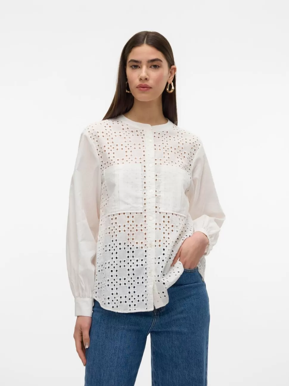 Skjortor | Toppar^VERO MODA VMIGA Skjorta Bright White
