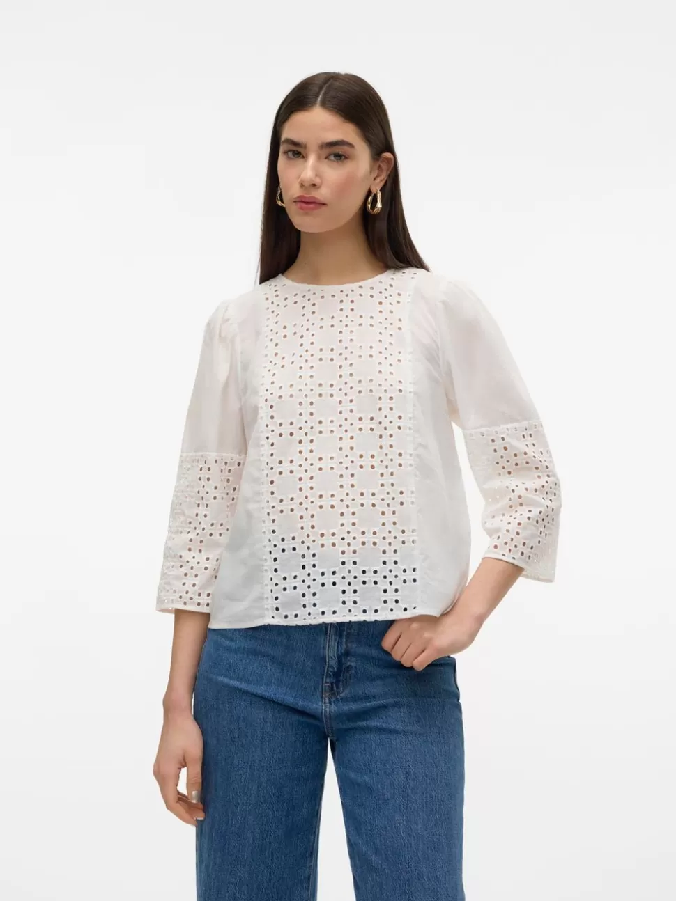 Toppar^VERO MODA VMIGA Topp Bright White